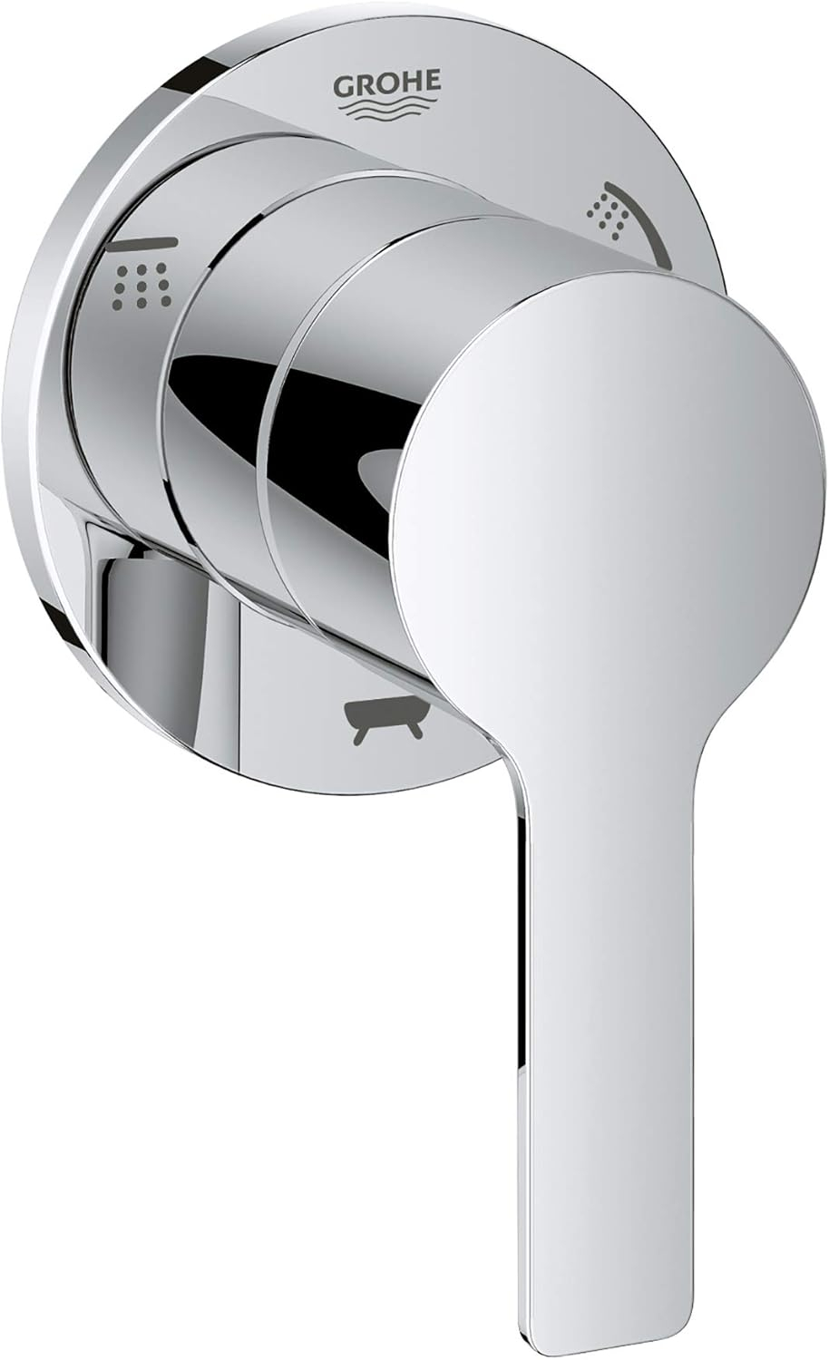 Lineare™ 1-Handle Wall Mount 3-Way Diverter Valve Trim Kit