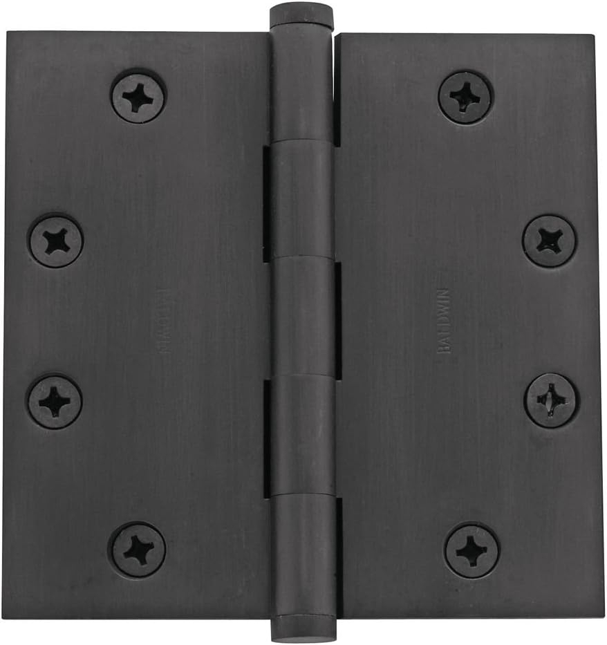 Baldwin 4.5" H x 4.5" W Butt Bearing Single Door Hinge