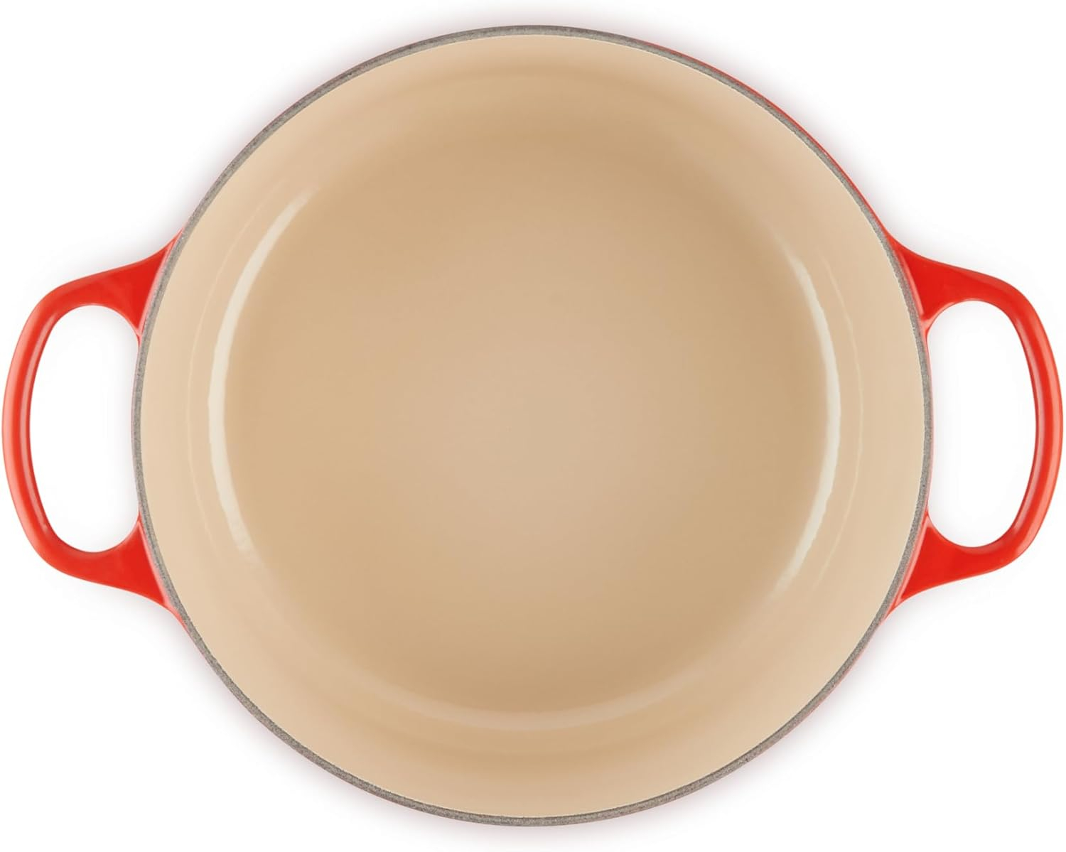 Cerise Red Enameled Cast Iron Round Dutch Oven, 4.5 qt