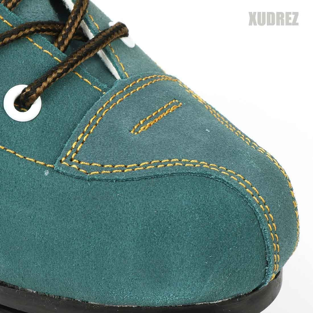 XUDREZ Cowhide Roller Skates for Women and Men High-Top Shoes Double-Row Design,Adjustable Classic Premium Roller Skates