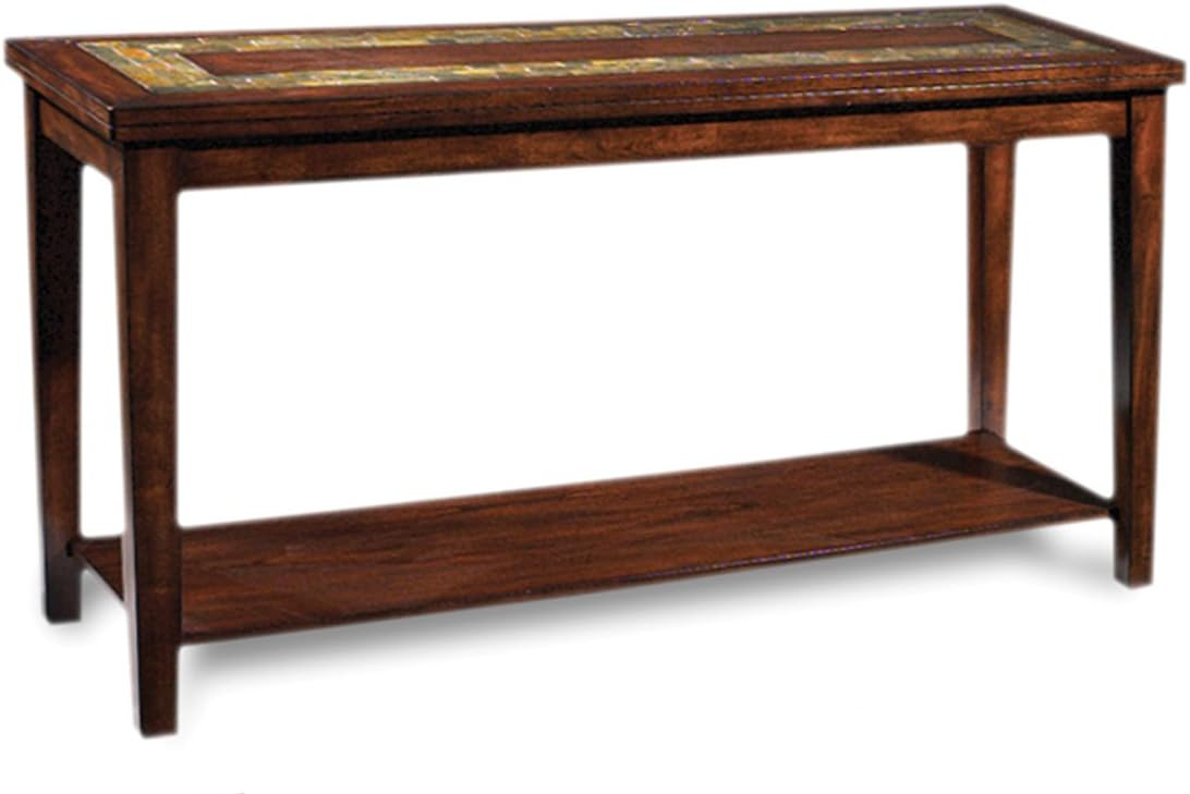 Steve Silver Company Davenport Slate Sofa Table, 56" x 19" x 30", Brown