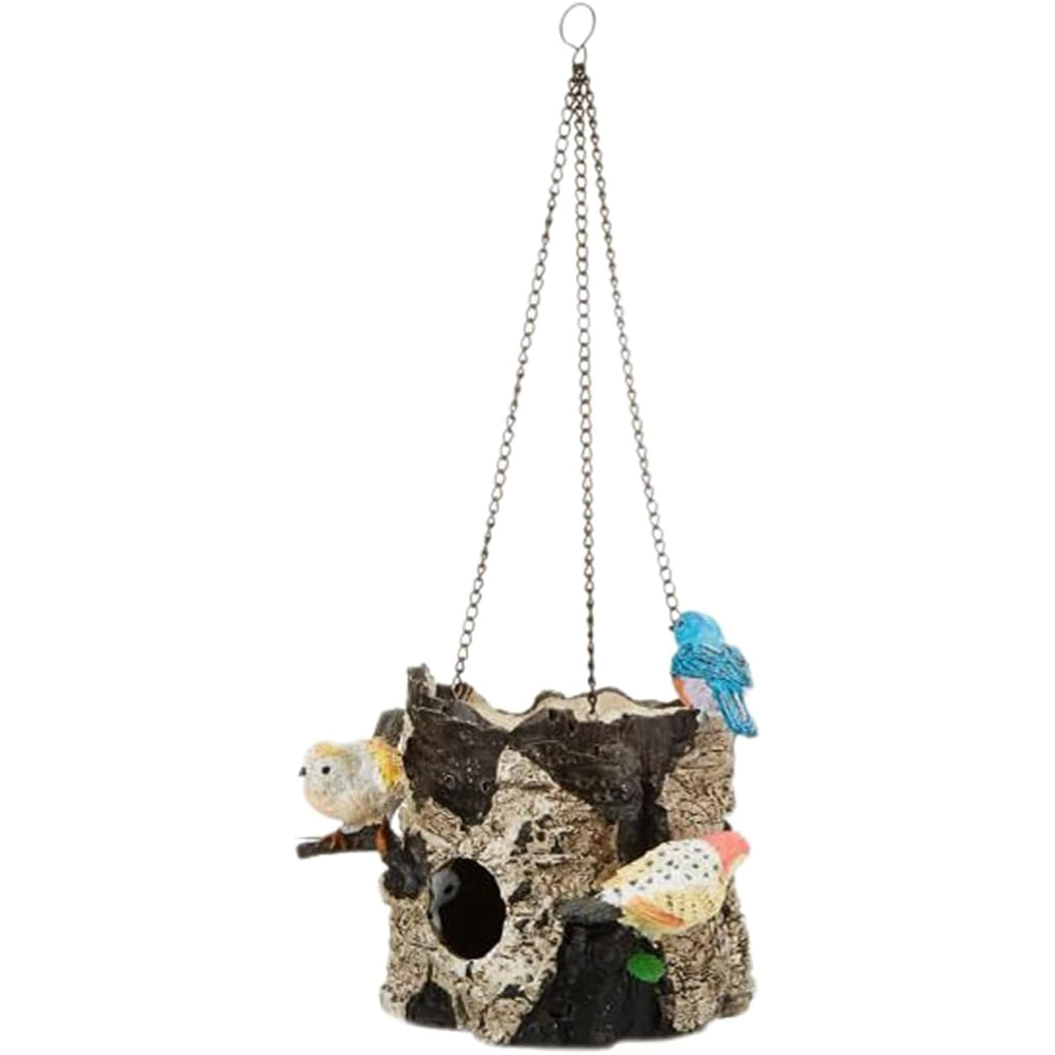 Spoontiques Birds/Tree Stump Birdhouse