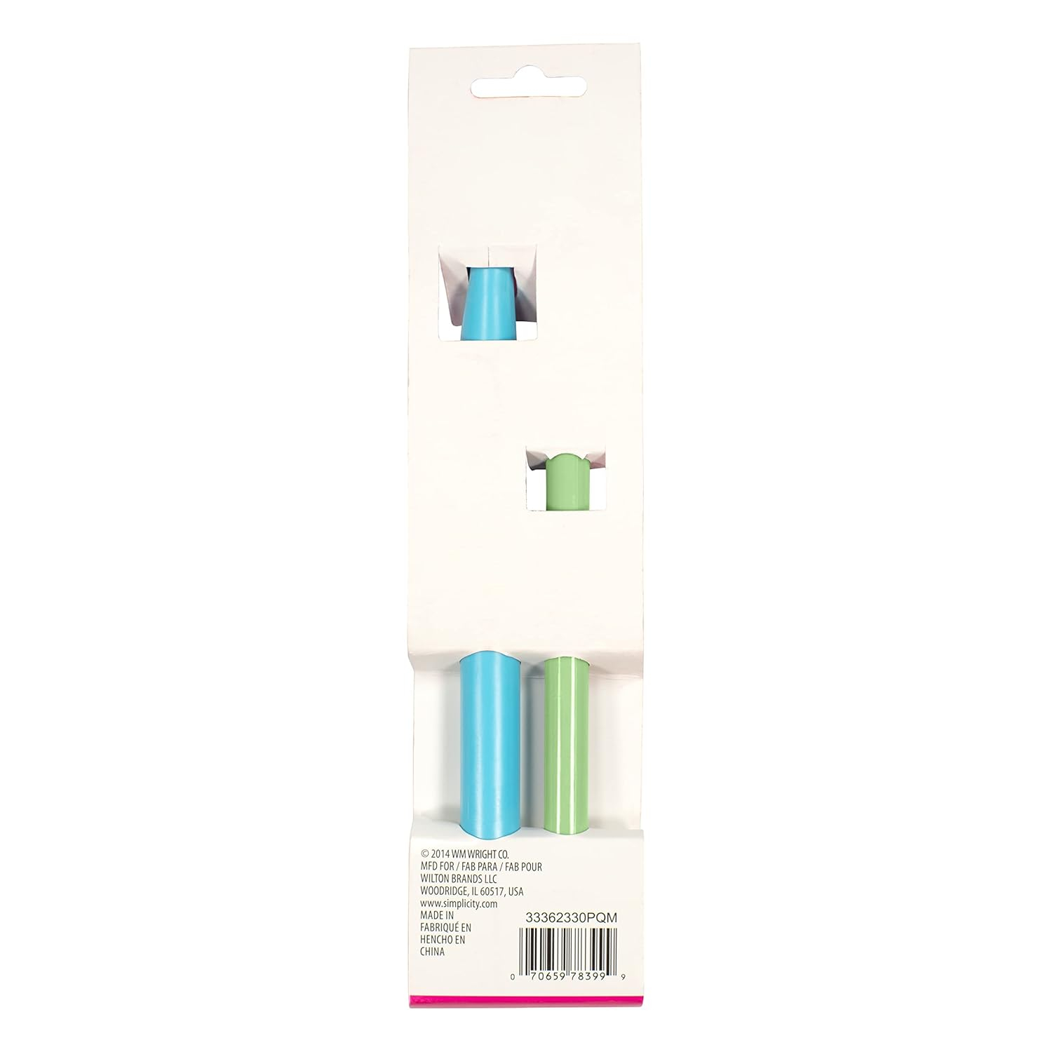 Boye 0.68" Plastic Crochet Hooks, Assorted (2 Pieces)