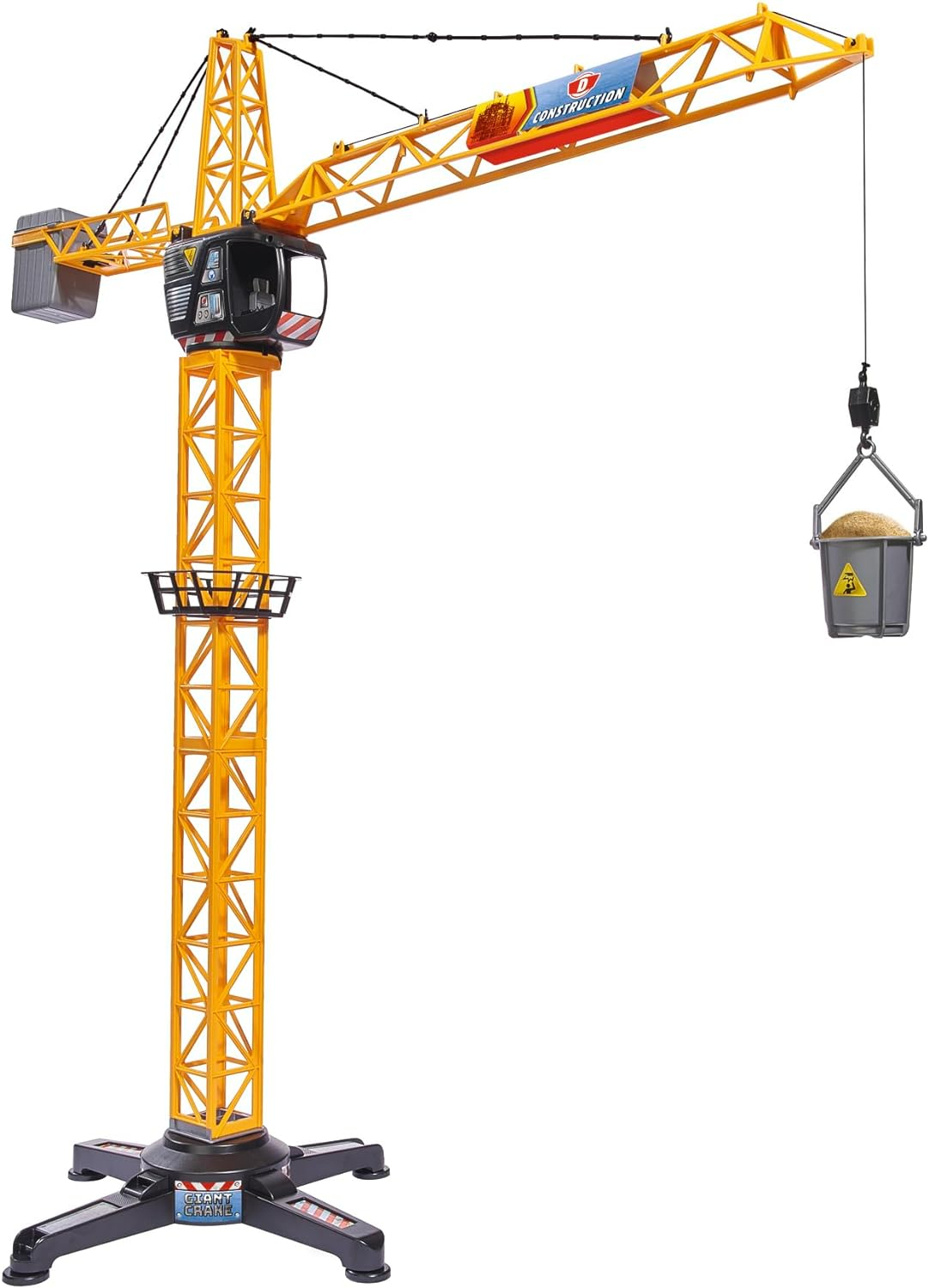 Dickie Toys 40" Giant Crane Remote Control Playset