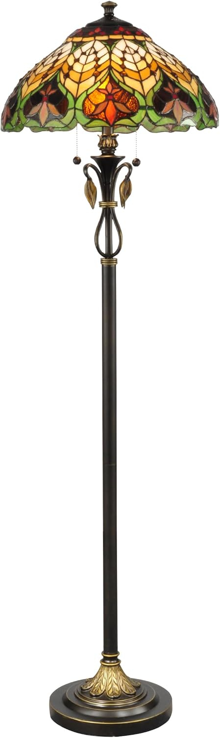 Dale Tiffany Lighting - Sir Henry - Two Light Floor Lamp