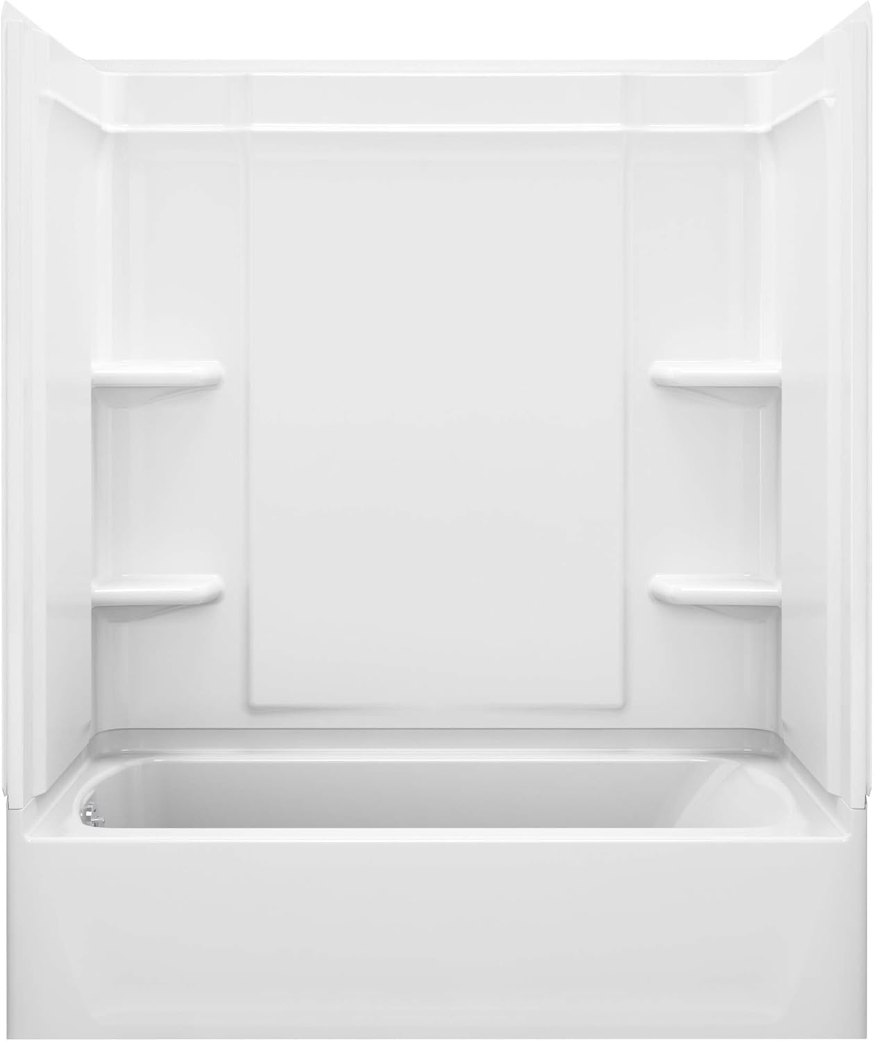 STERLING, a KOHLER Company 71370118-0 Ensemble Medley Bathtub/Shower, White
