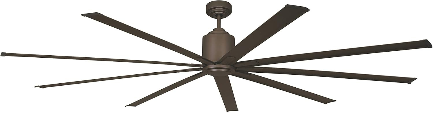 Maxx Air ICF96UPS 96" Industrial Ceiling Fan, High Powered High CFM Ceiling Fan w/ Remote