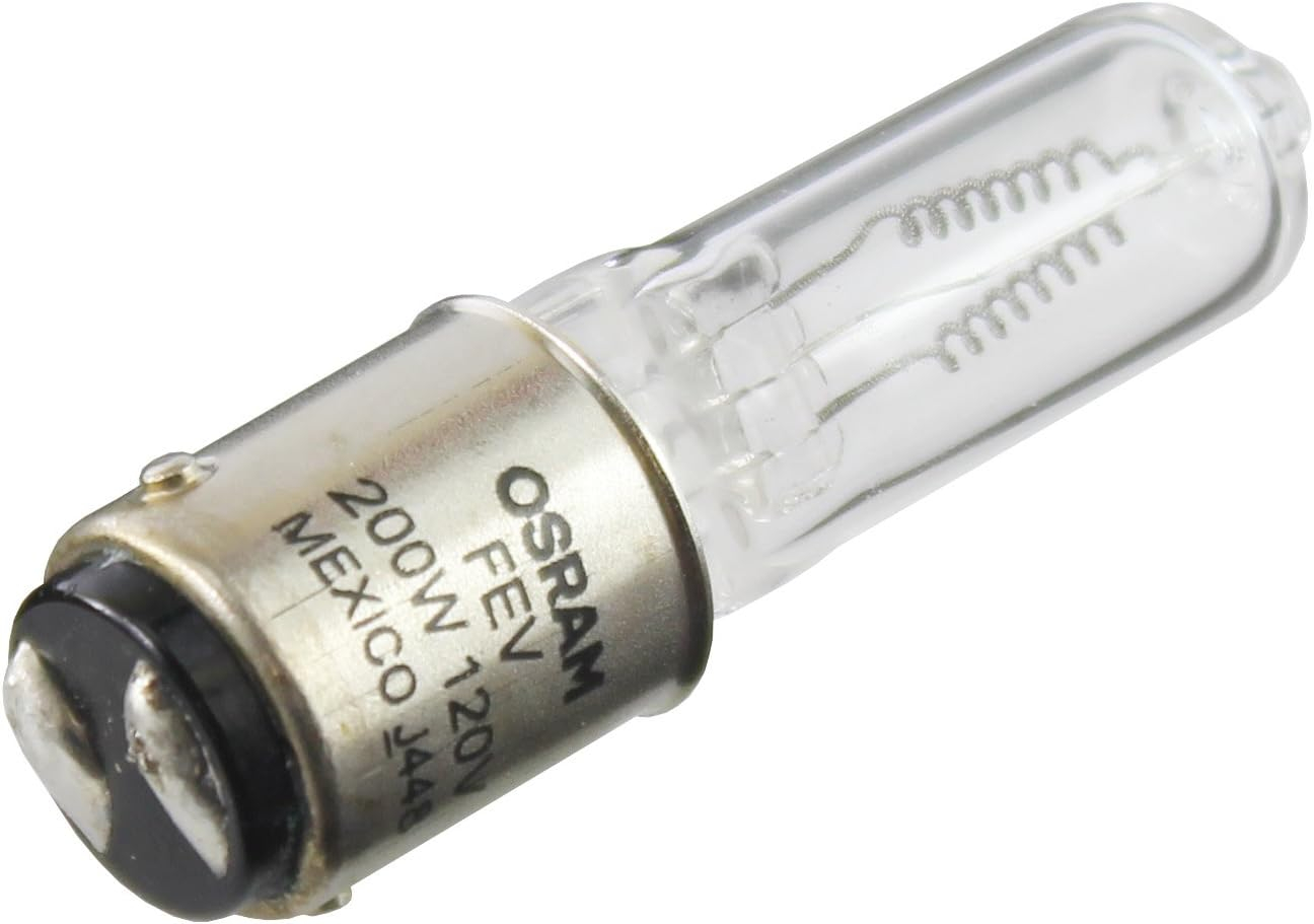 OSRAM FEV 200w 120v BA15d Halogen light Bulb