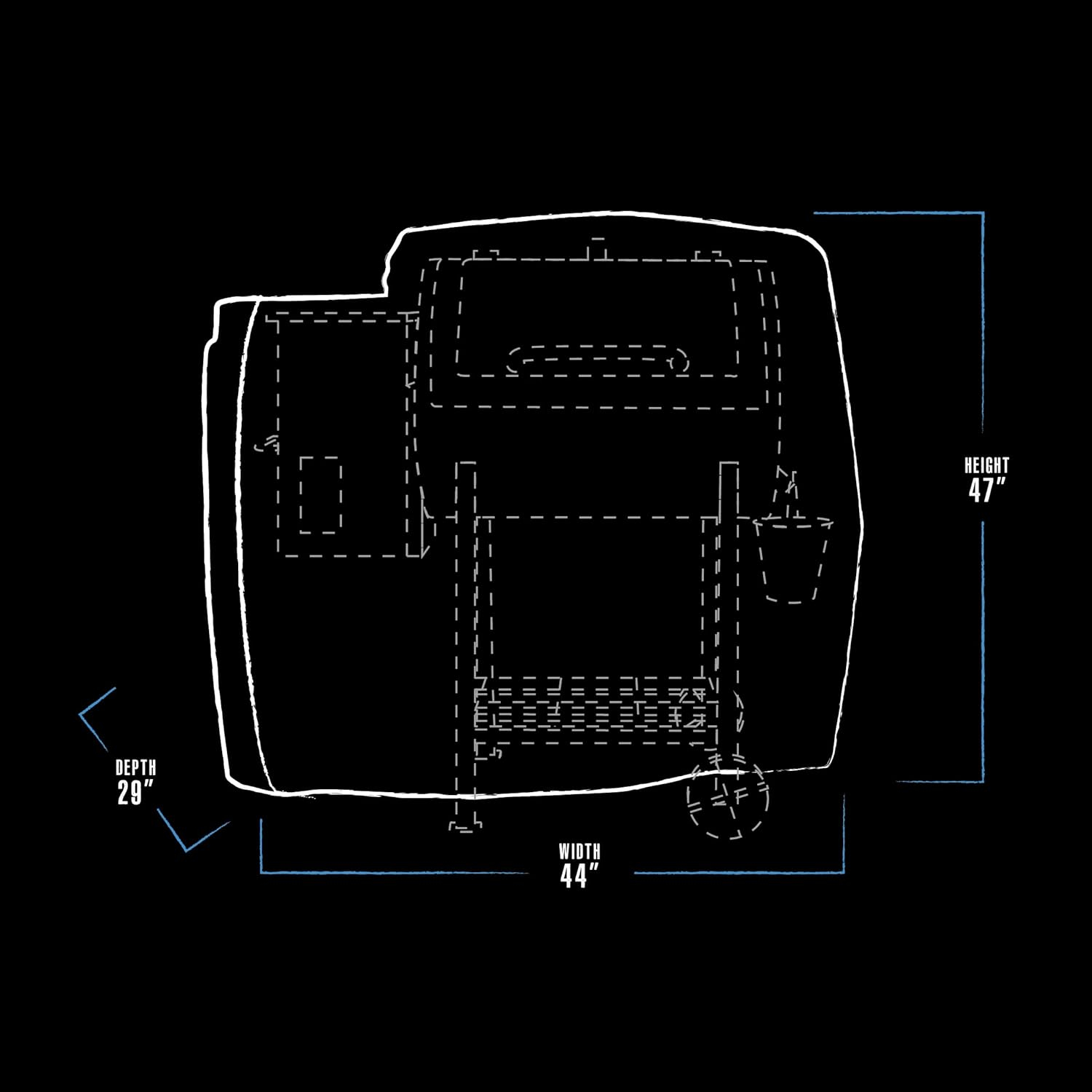 Pit Boss PB700FB Weather Resistant Wood Pellet Grill Cover