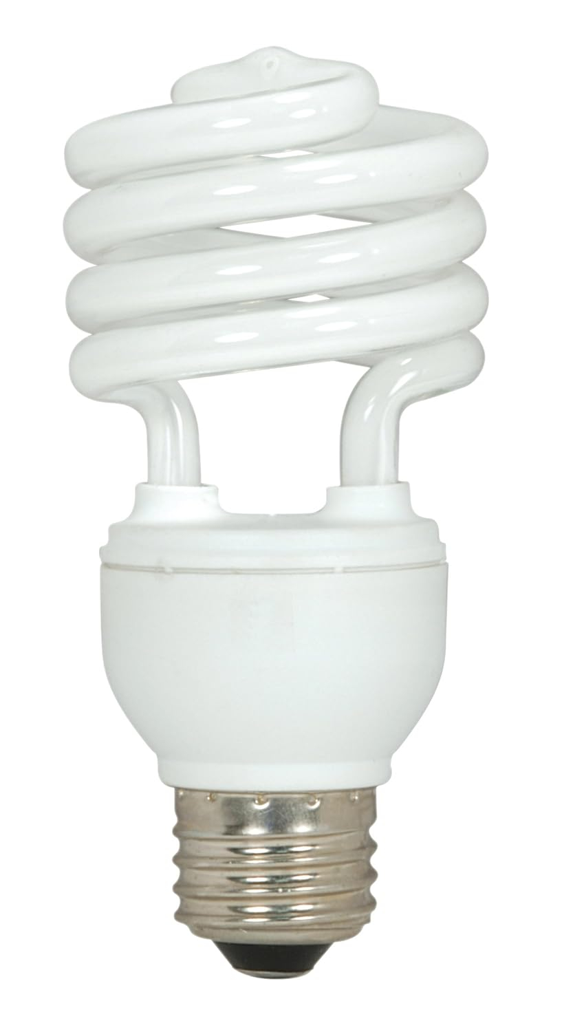 Satco T2 18-watt Fluorescent Spiral Bulb 3-pack