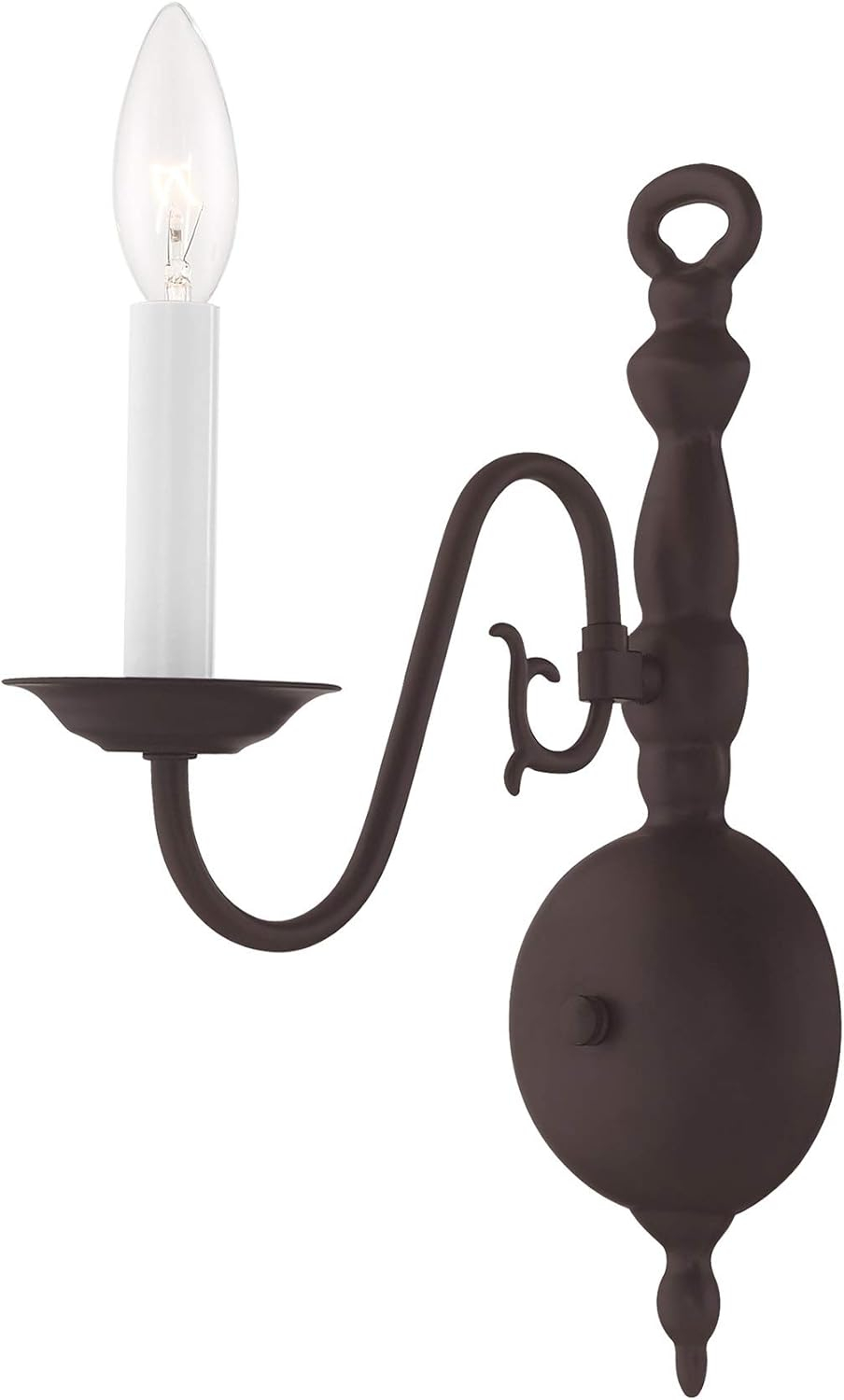 Livex Lighting Williamsburgh 1 - Light Wall Light in  Bronze