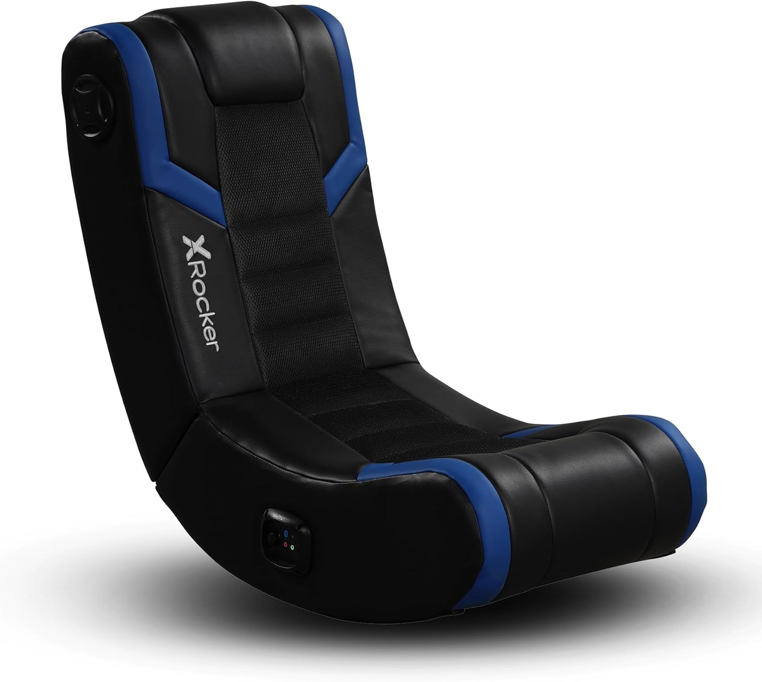 X Rocker Video Gaming Floor Rocker Chair, Built-in Audio, Back to School, Foldable, for Gamers, Bedroom, or Game Room for Boys, Girls, Teens 5-17