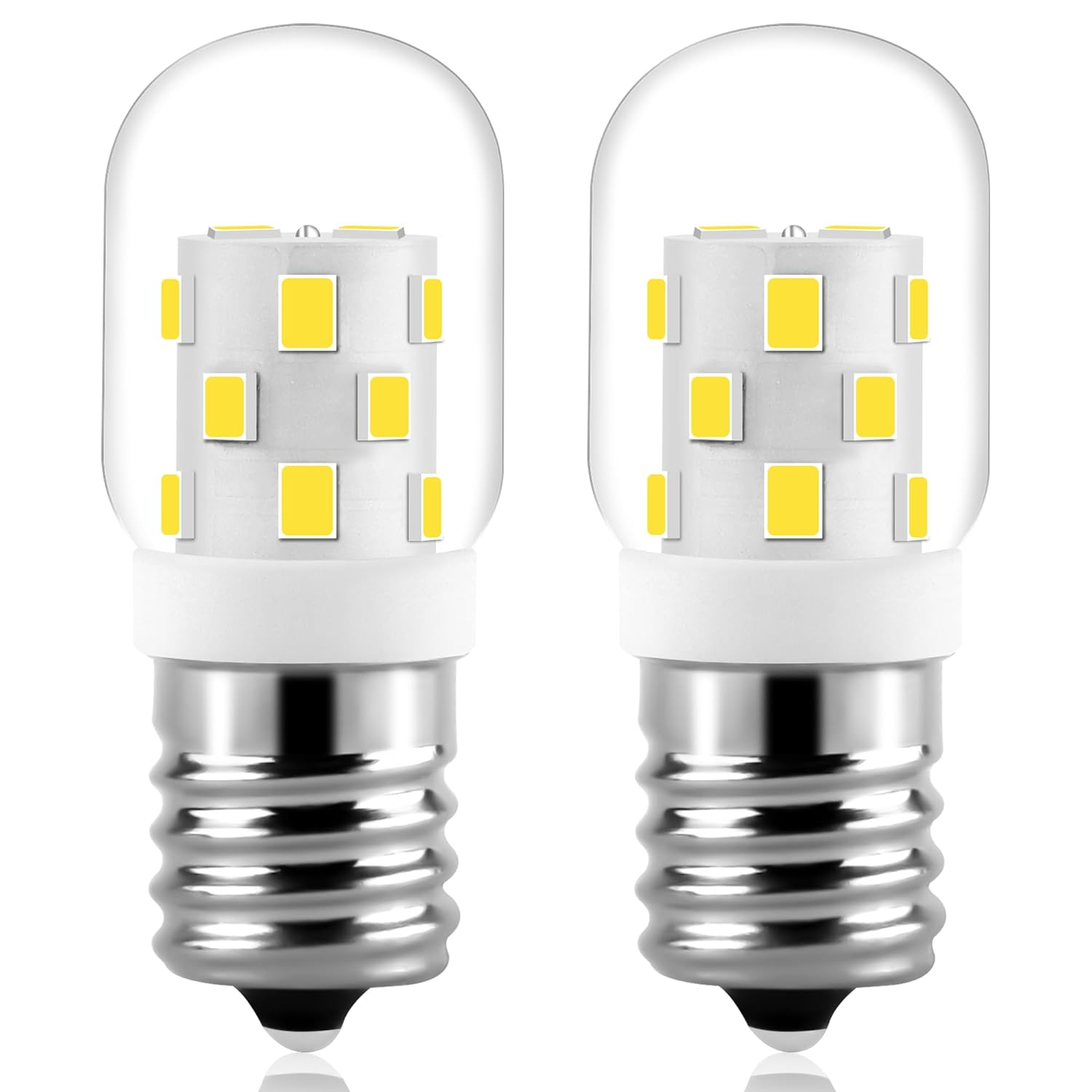 AMI PARTS 8206232A Bulb 40w 125v Microwave Oven Light Replacement Part for Whirlpool Kenmore Maytag Microwave (2pc)