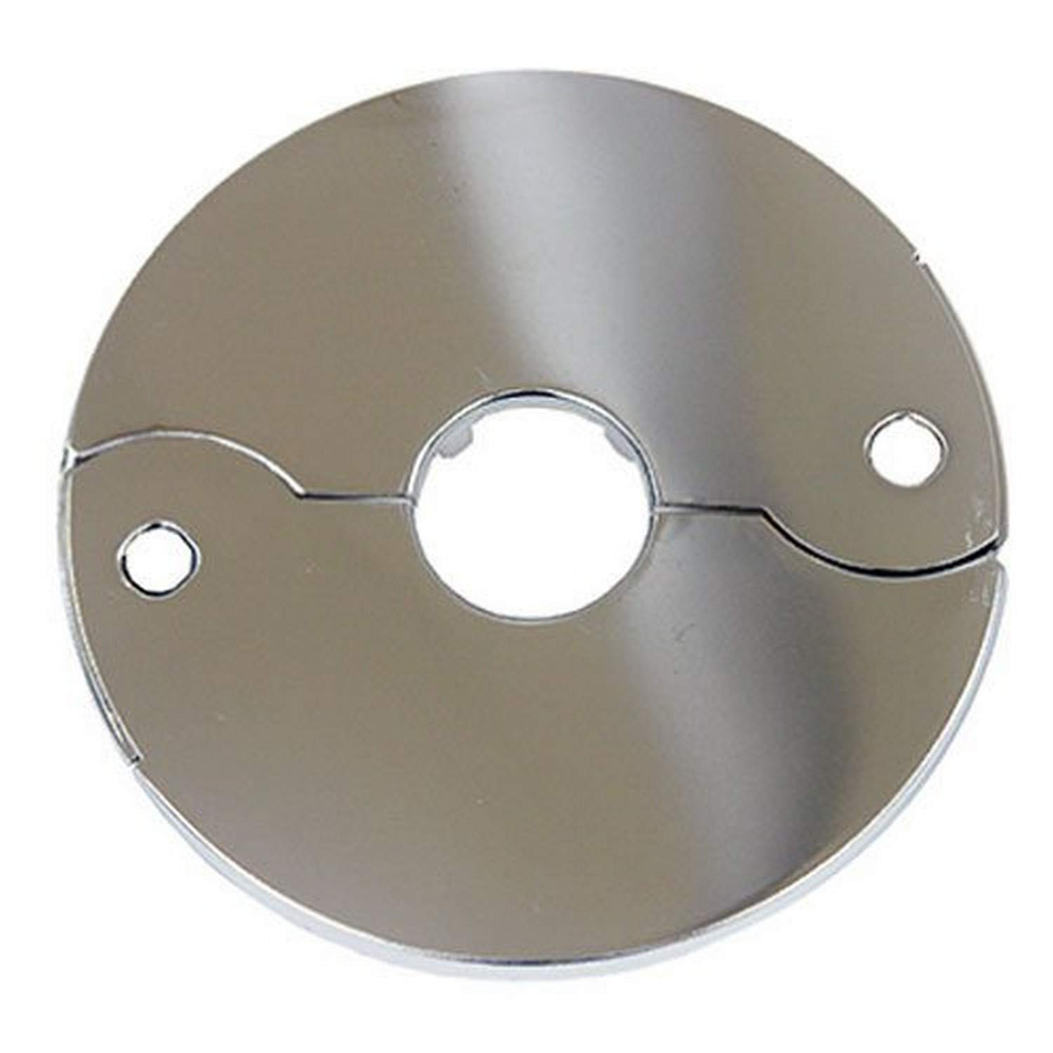 LASCO 03-1551 Chrome Plated Floor and Ceiling Split Flange Fits 3/8-Inch Iron Pipe Or 1/2-Inch Inside Diameter Copper