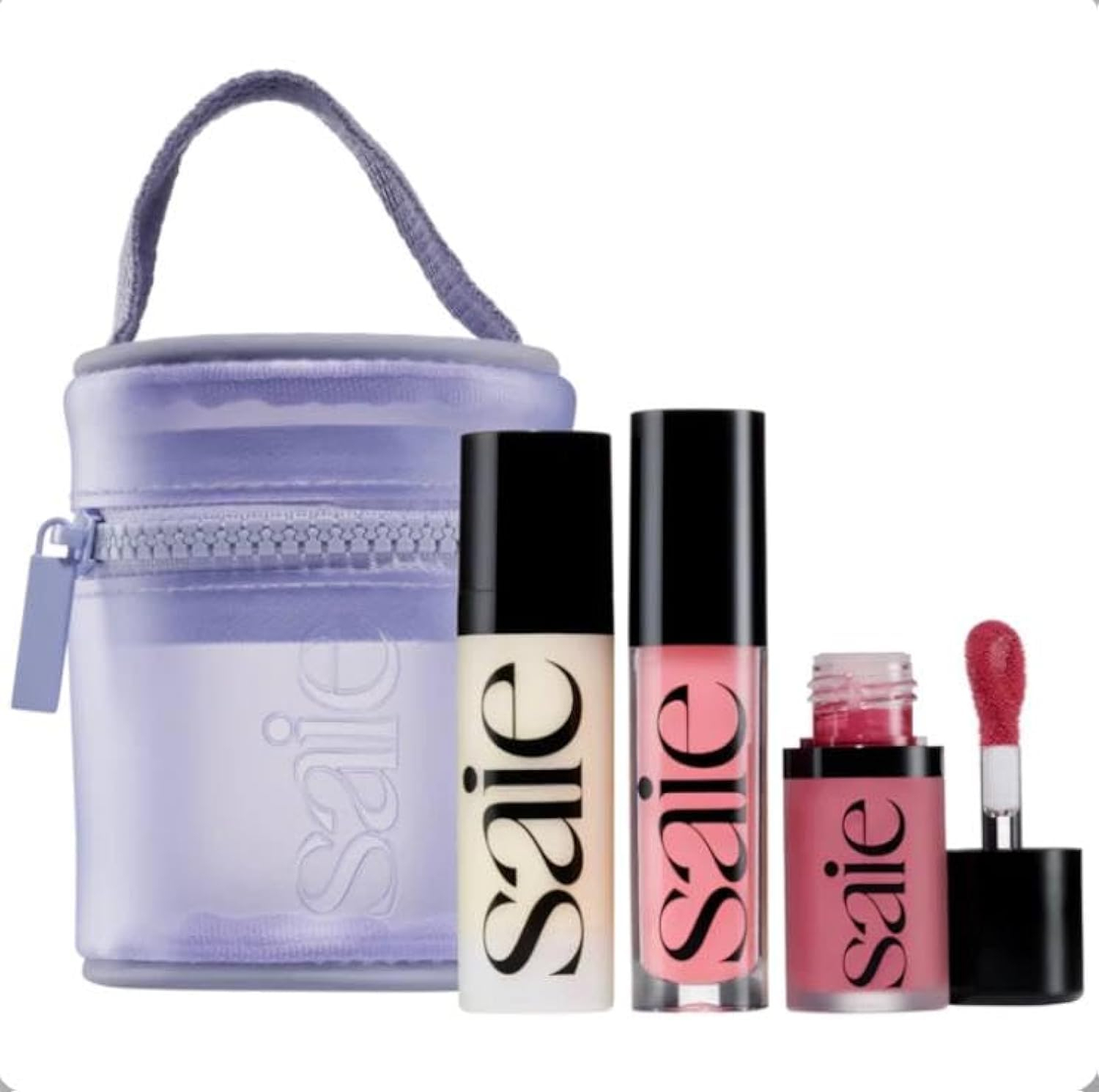 SaieGlow Essentials Starter Kit with Lilac Jelly Bag