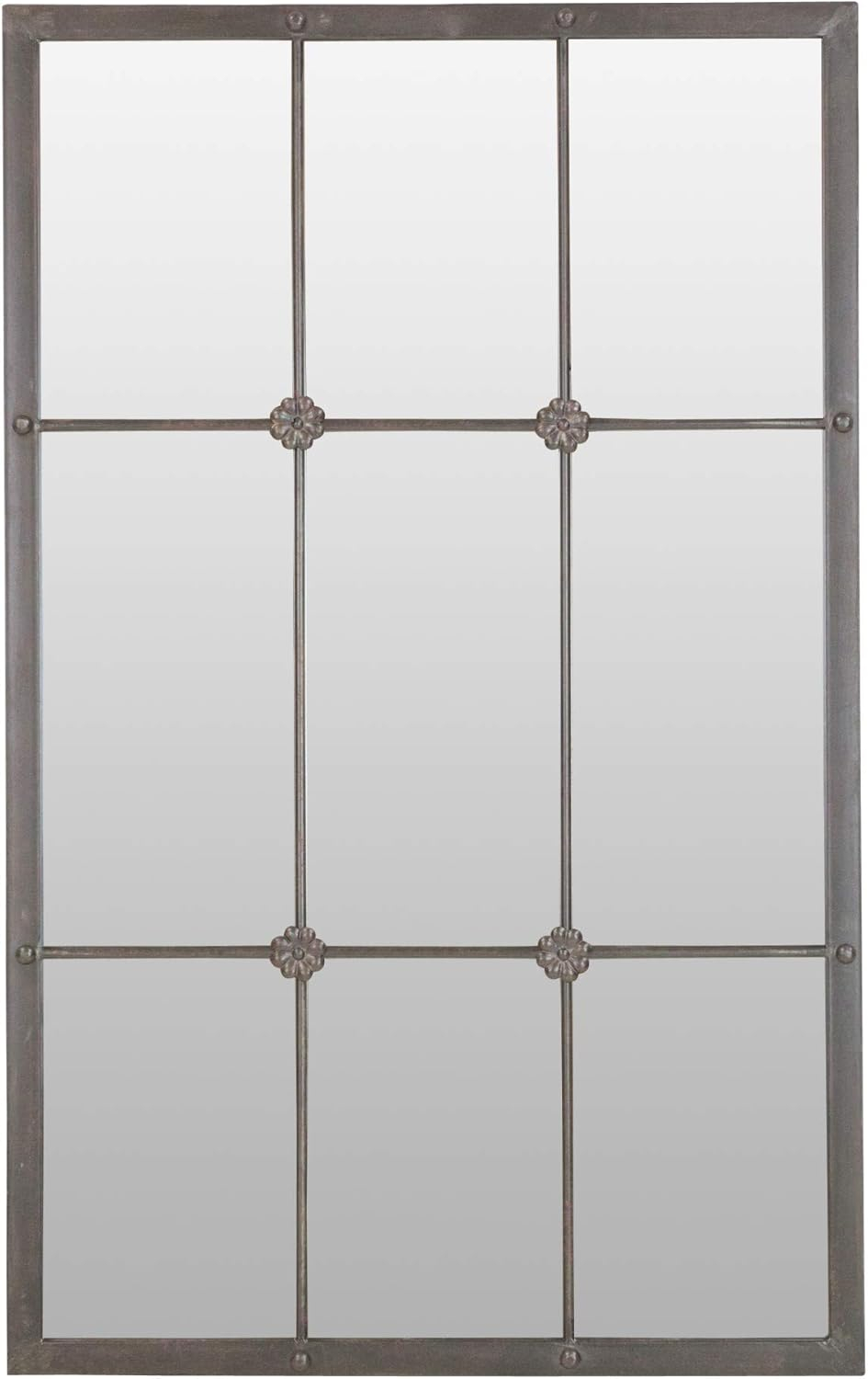 Aspire Home Accents 6350 Kinslee Window Pane Wall Mirror