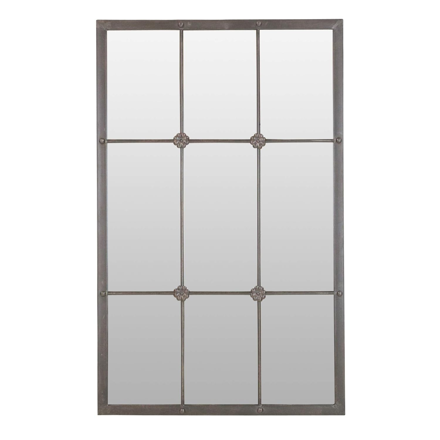 Aspire Home Accents 6350 Kinslee Window Pane Wall Mirror