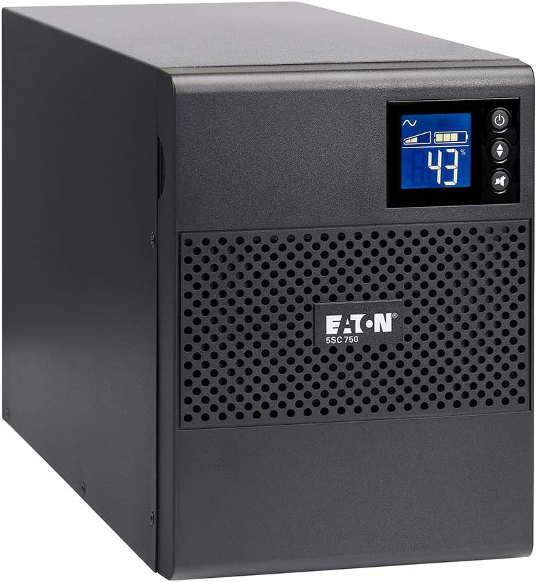 Eaton 5SC 750VA 120V Tower Uninterruptible Power Supply UPS 5SC750