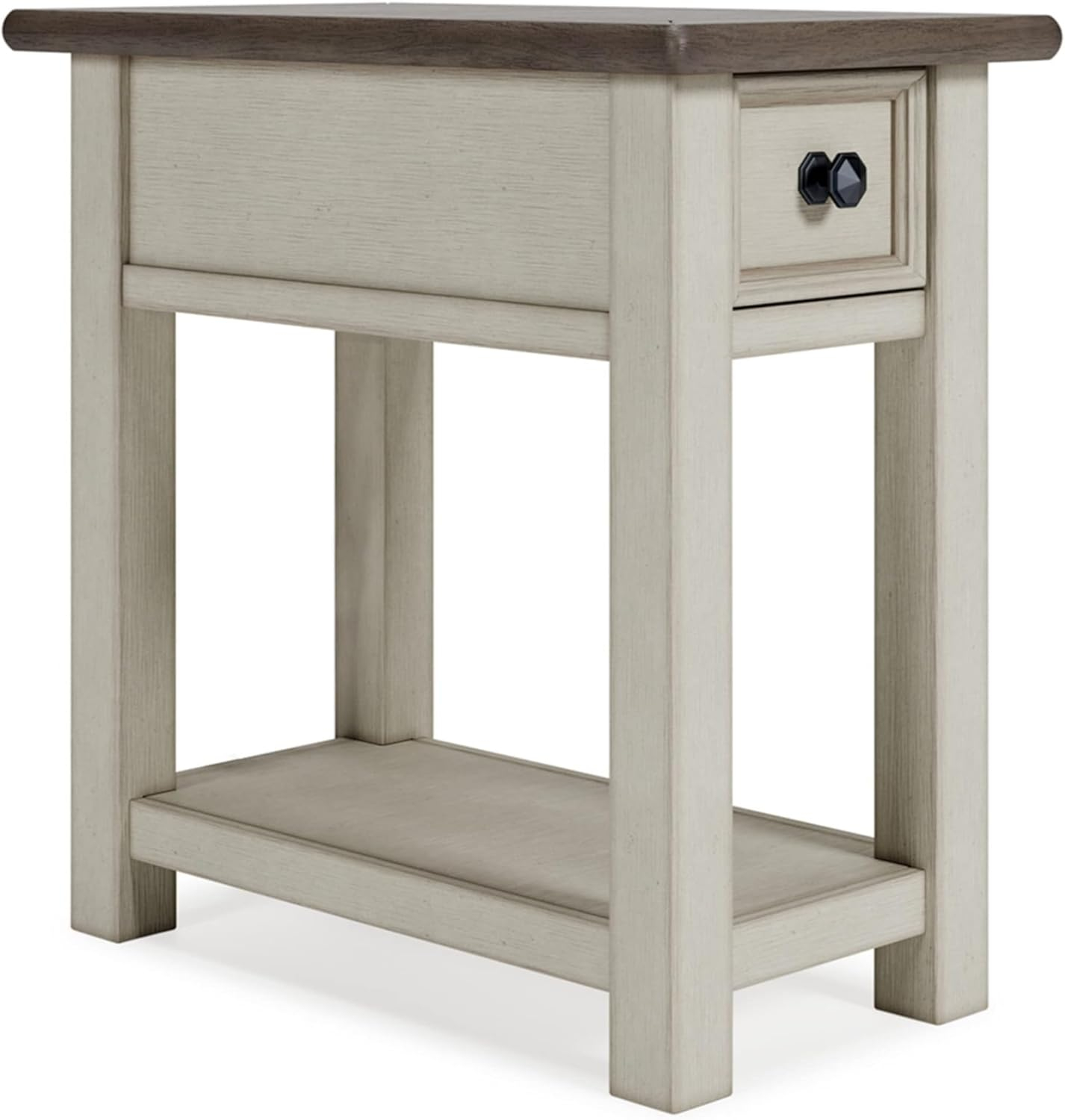 Signature Design by Ashley Casual Bolanburg Chairside End Table, Two-tone