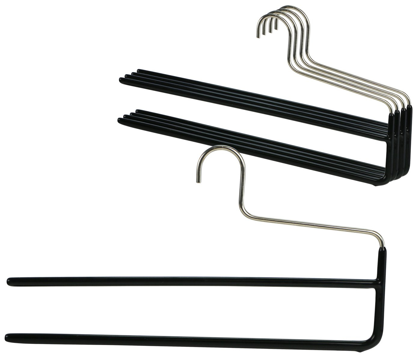 Mawa Metal Non-Slip Standard Hanger for Skirt/Pants (Set of 5)