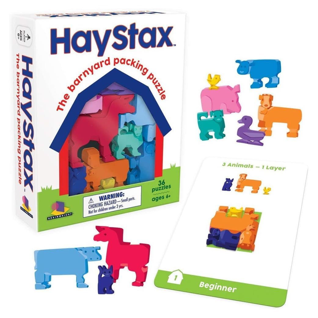 Hay Stax - Brainwright - The Barnyard Packing Puzzle