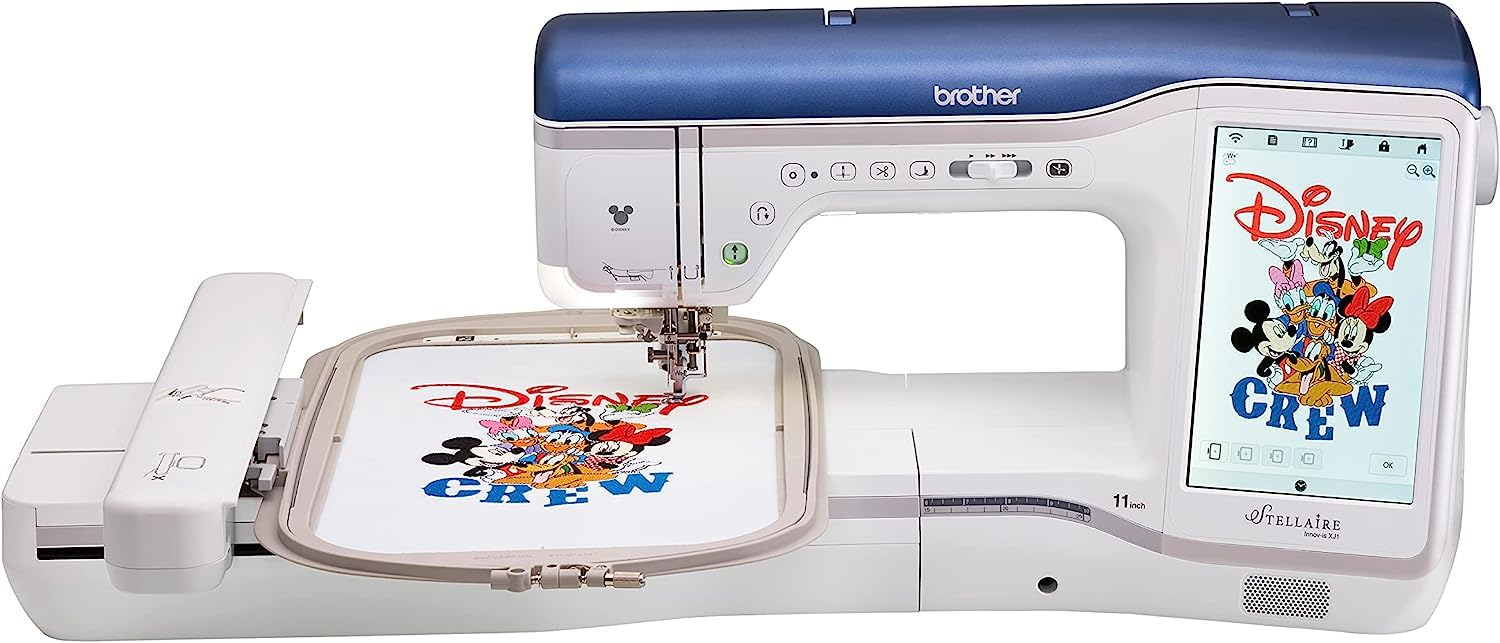 Brother Stellaire Innov-ís XE1 Advanced Embroidery Machine with  Wireless Connectivity