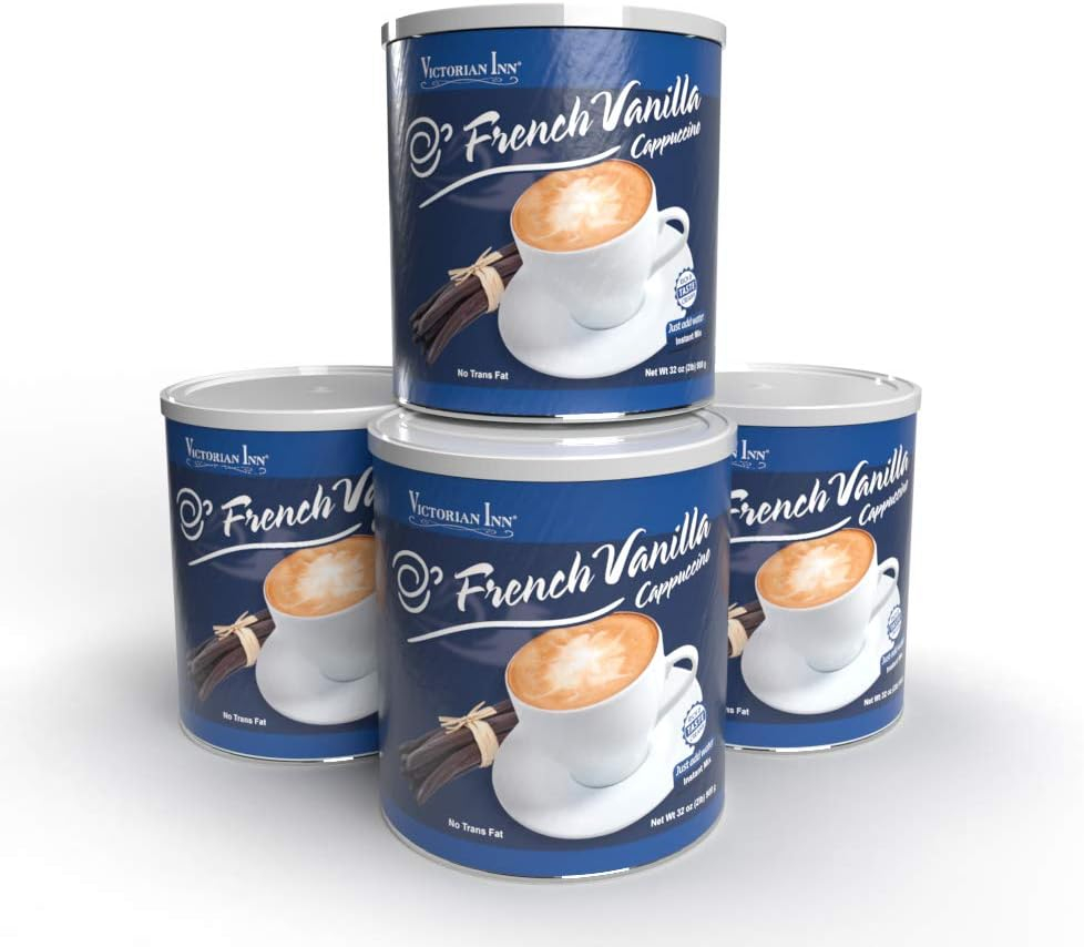 Victorian Inn French Vanilla Instant Cappuccino Mix, 32 oz