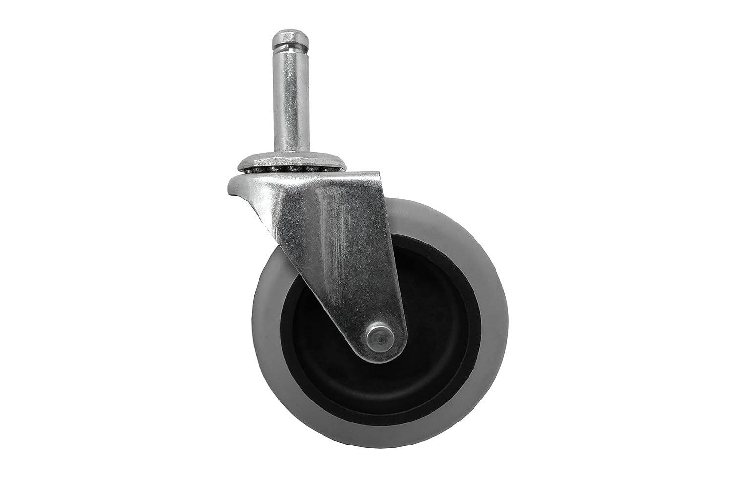 Shepherd 3-Inch Gray Thermoplastic Rubber Swivel Caster