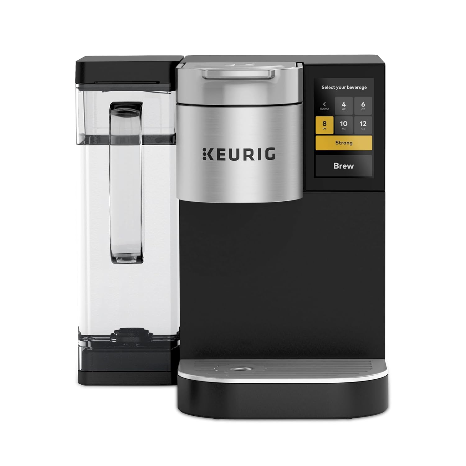 Keurig 7952 K-2500 Commercial Brewer, Programmable, 12 fl oz, 5 Cup(s), Single-serve, Black, Silver