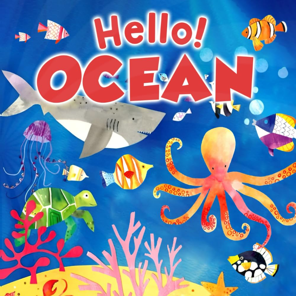 Hello, World! Ocean Life - by Jill McDonald (Board Book)