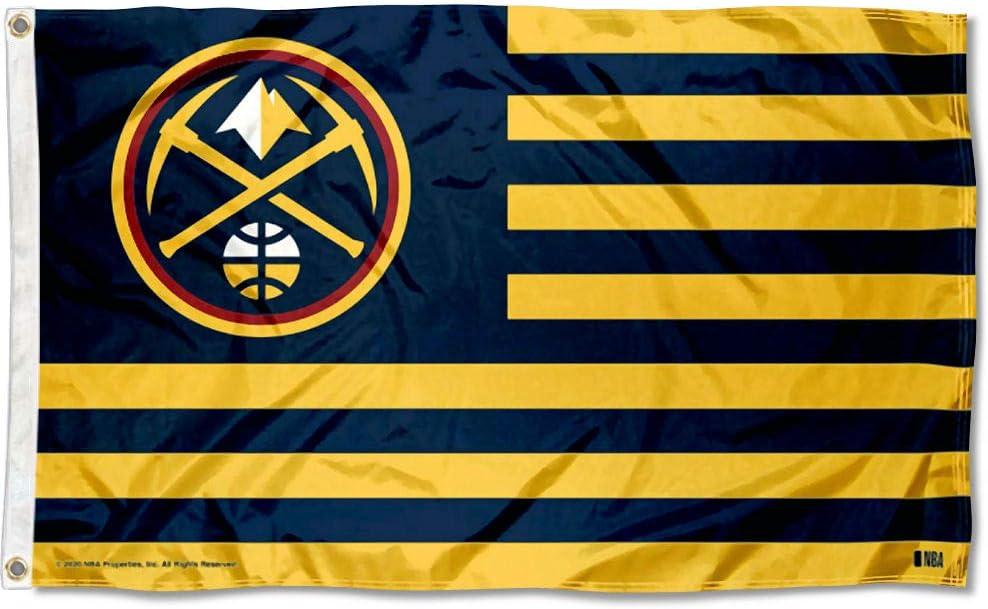 Denver Basketball Nuggets 3x5 Indoor / Outdoor 3x5 Banner Flag