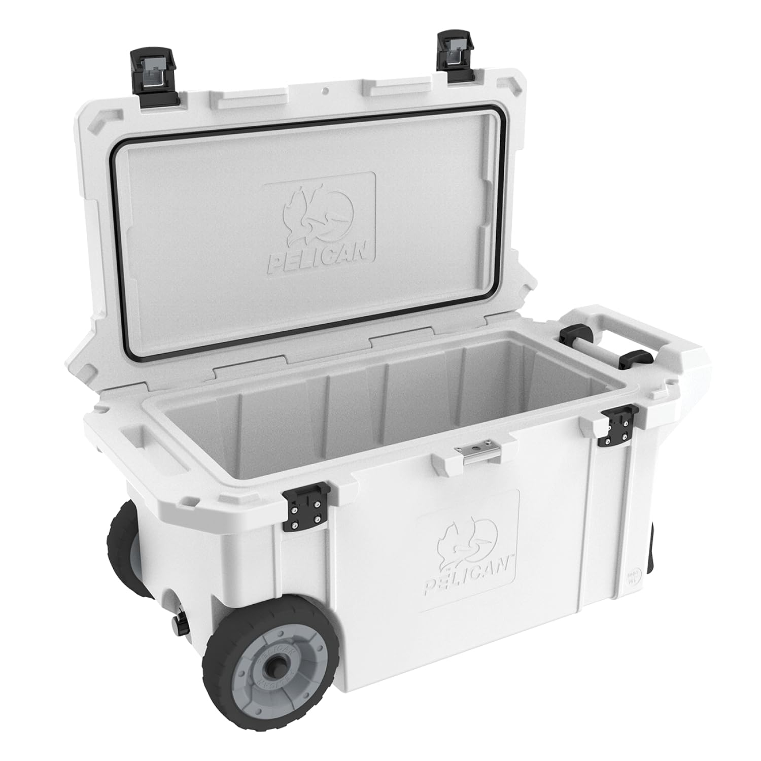 Pelican Elite 80 Quart Wheeled Cooler (White)