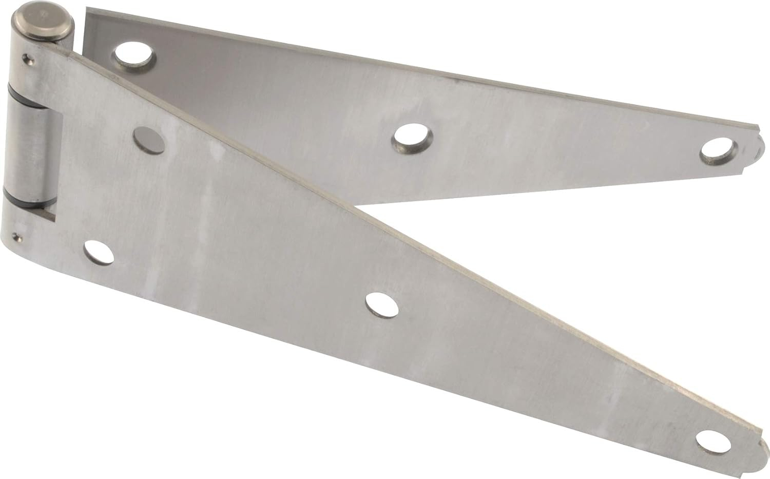 The Hillman GroupThe Hillman Group 853376 8' Heavy Strap Hinge- Stainless Steel 1-Pack