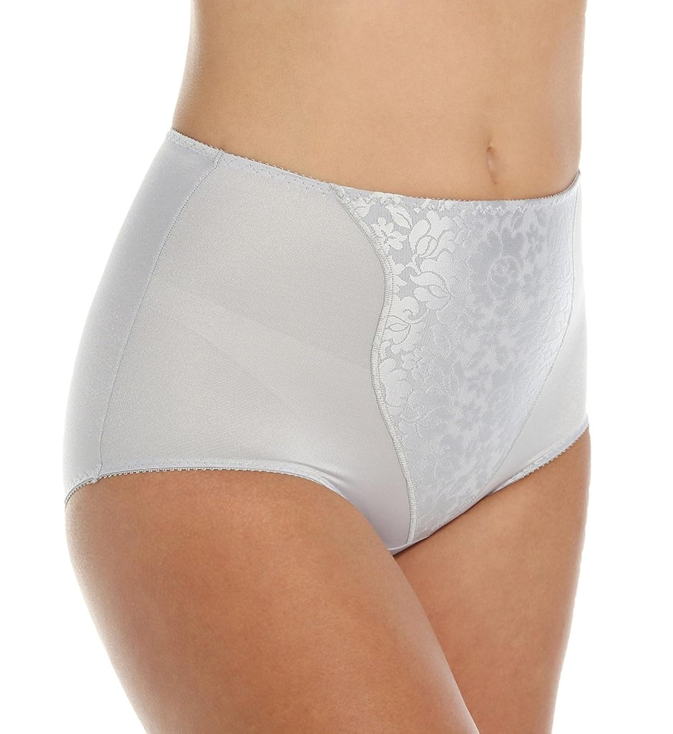 Soft Taupe High Rise Lace Panel Shapewear Briefs 2-Pack