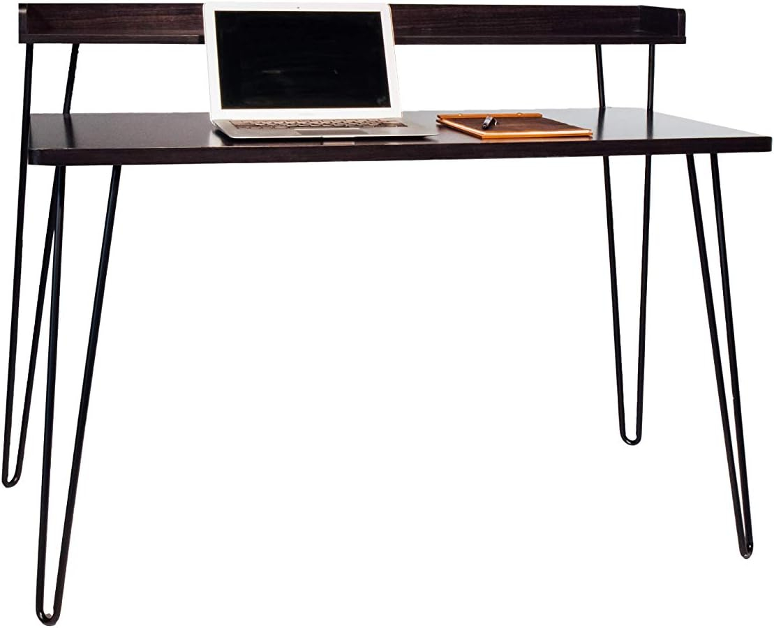 OneSpace Avalon Simple Computer Desk, Espresso