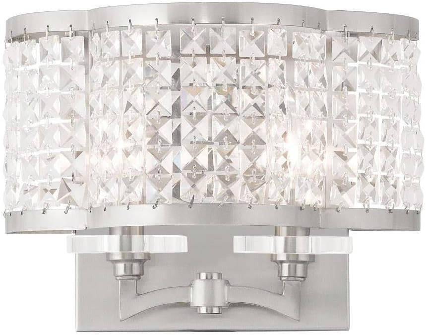 Livex Lighting Grammercy 2 - Light Wall Light in  Brushed Nickel