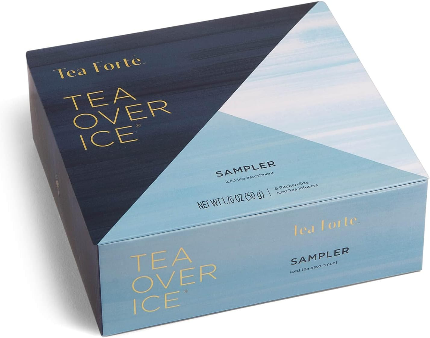 Tea Forte Iced Tea Sampler with Ceylon Black and Herbal Blends