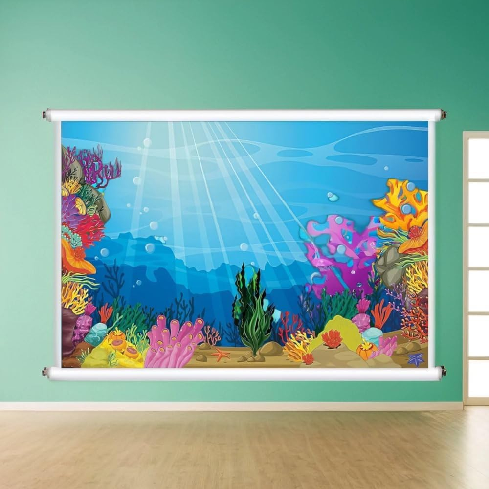 Vbs Under The Sea Backdrop Banner - Party Decor - 3 Pieces