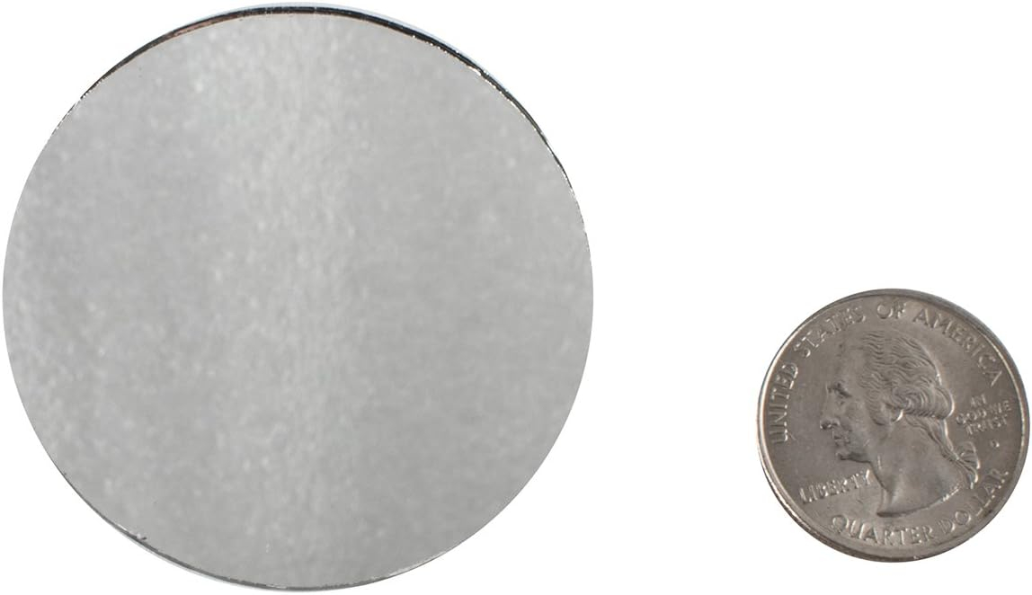 Super Z Outlet Mini Round 2" Inch Small Glass Mirror Circles for Arts & Crafts Projects, Traveling, Framing, Decoration (50 Pieces)