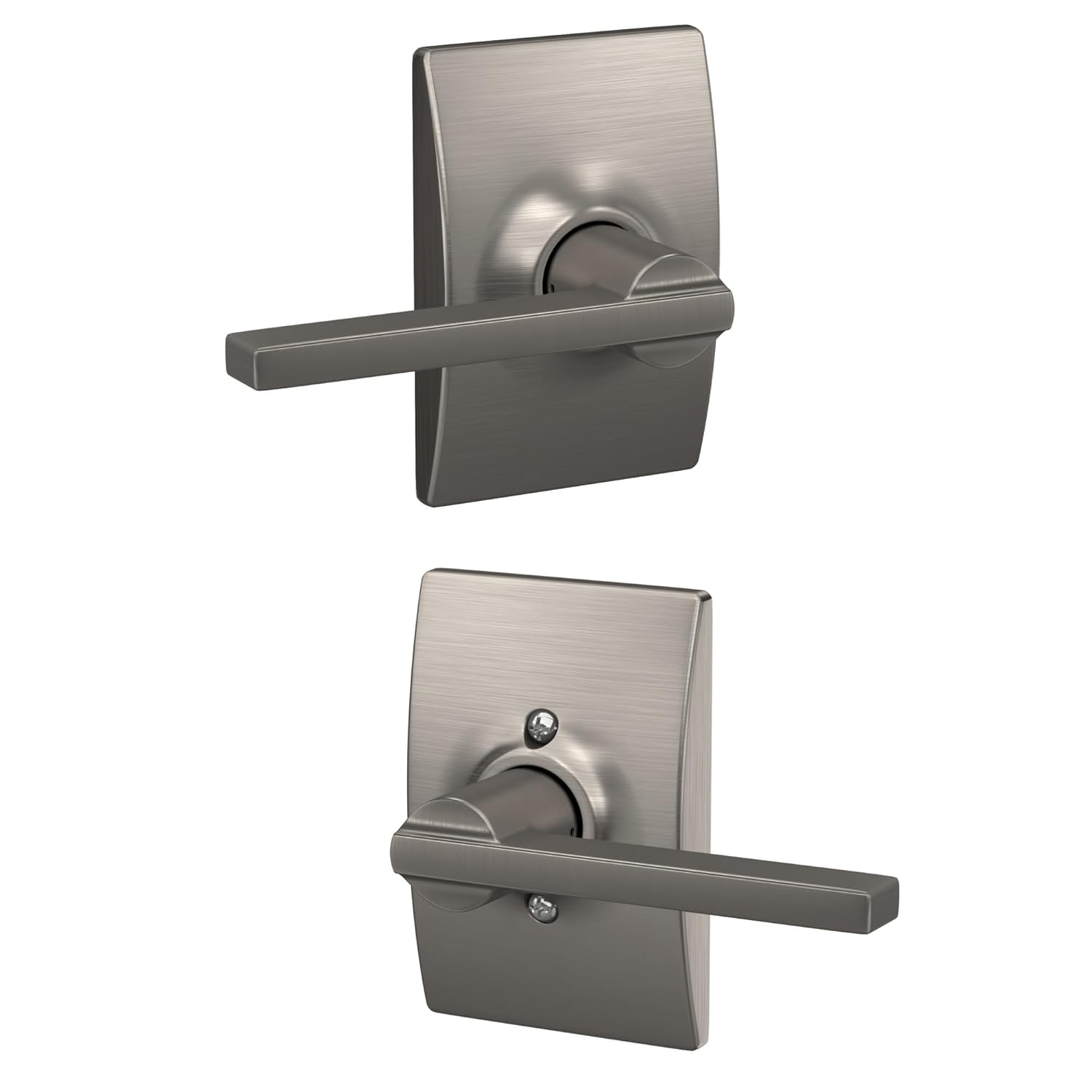 Latitude Passage Door Lever with Century Rosette