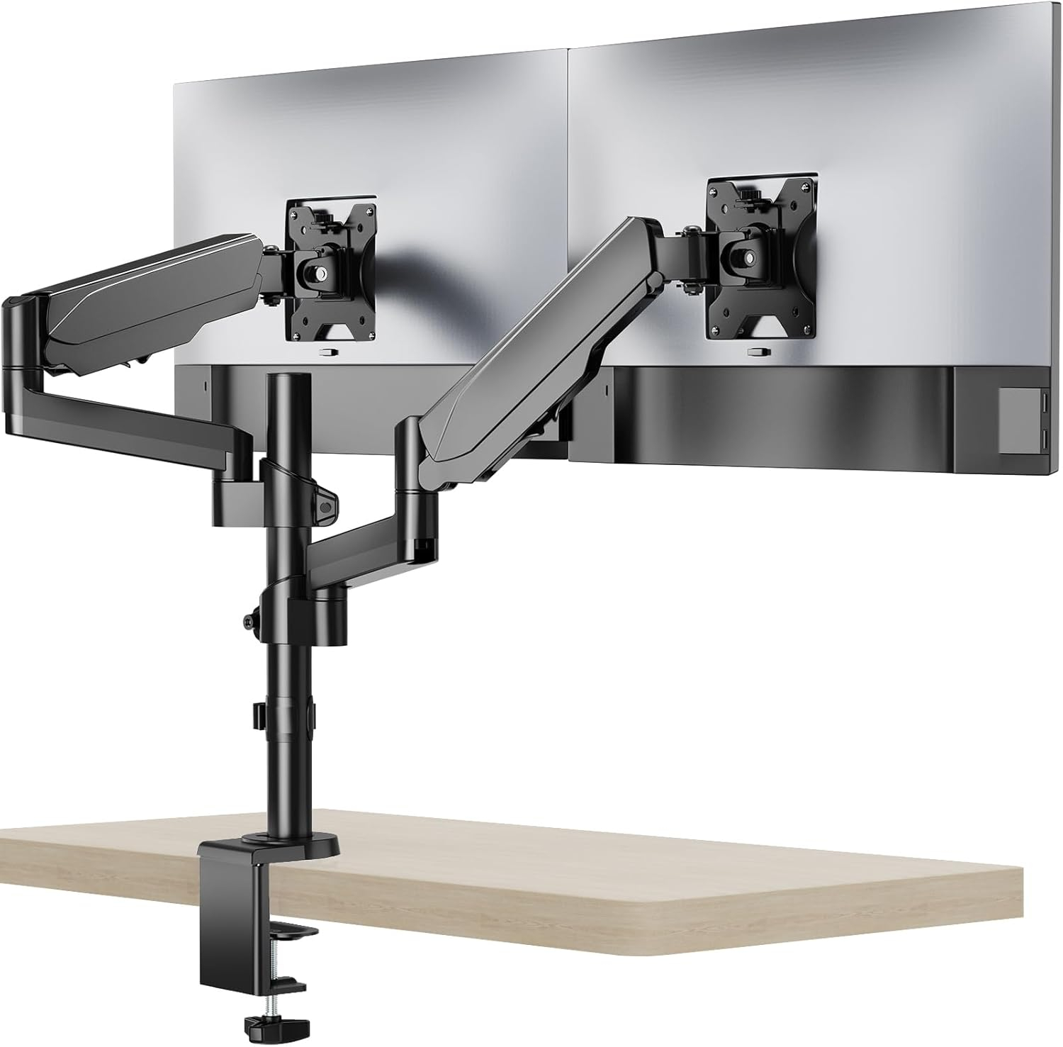 WALI GSDM002 2 TV & Monitor Mount with Accessories Included