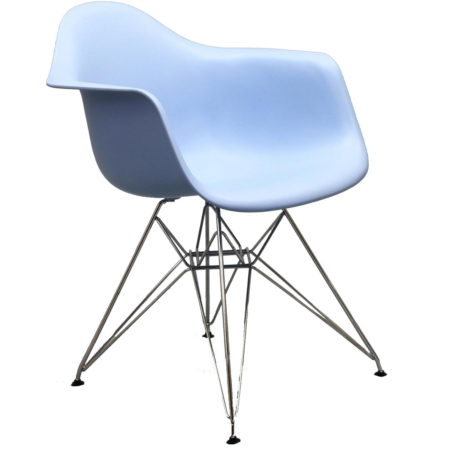 Modway Modway Plastic Dining Chair with Wire Base
