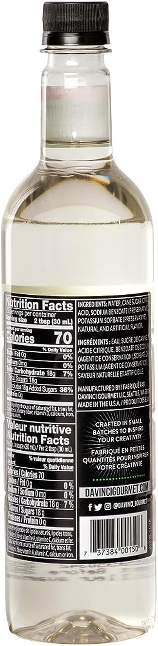 DaVinci Gourmet Classic Syrup, Peppermint, 750ml
