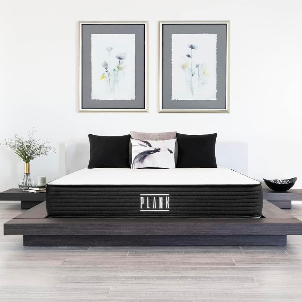 Brooklyn Bedding Plank 11-Inch Two-Sided Firm Mattress, Queen