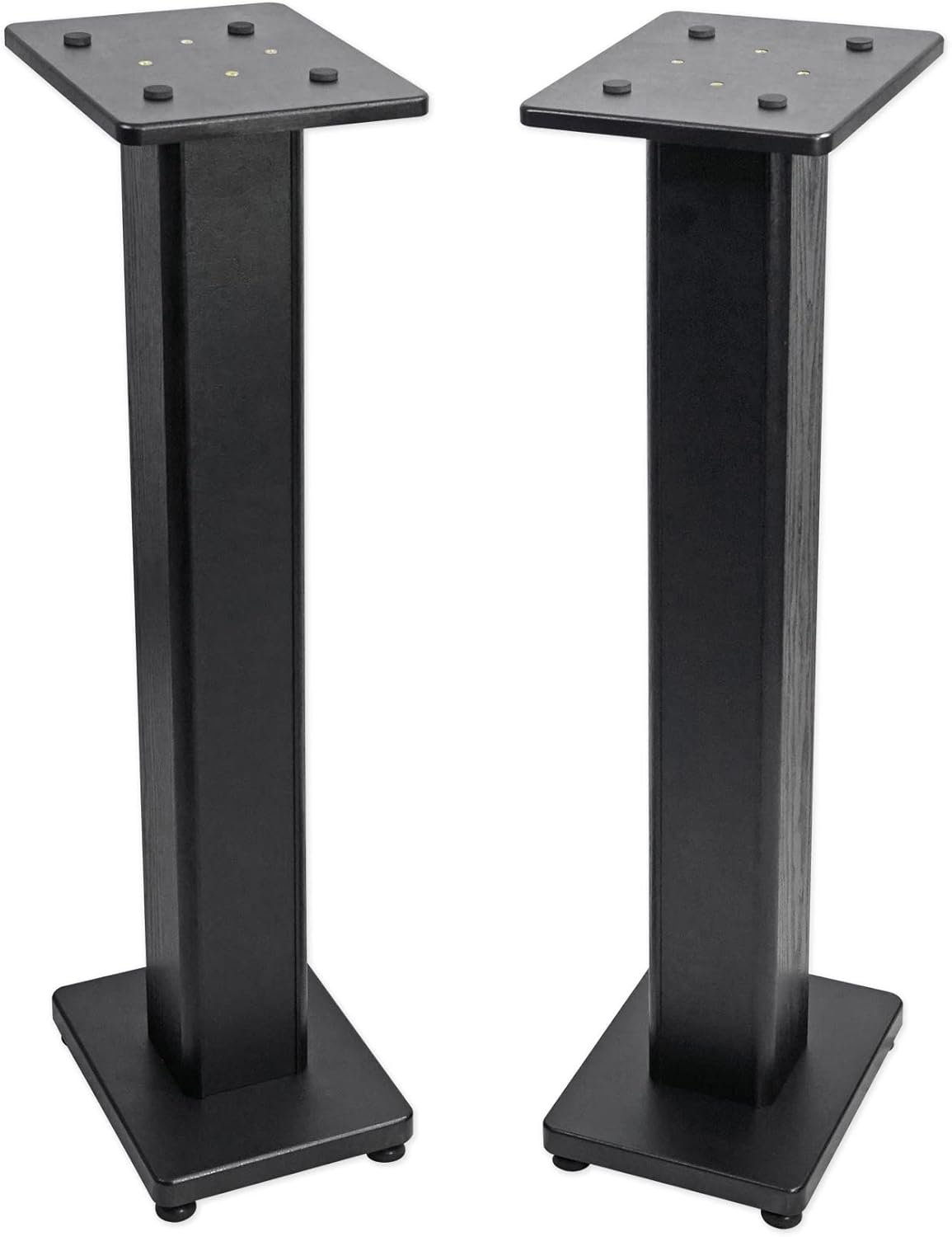 2) Rockville RHT28 28" Inch Bookshelf Speaker Stands Surround Sound Home Theater
