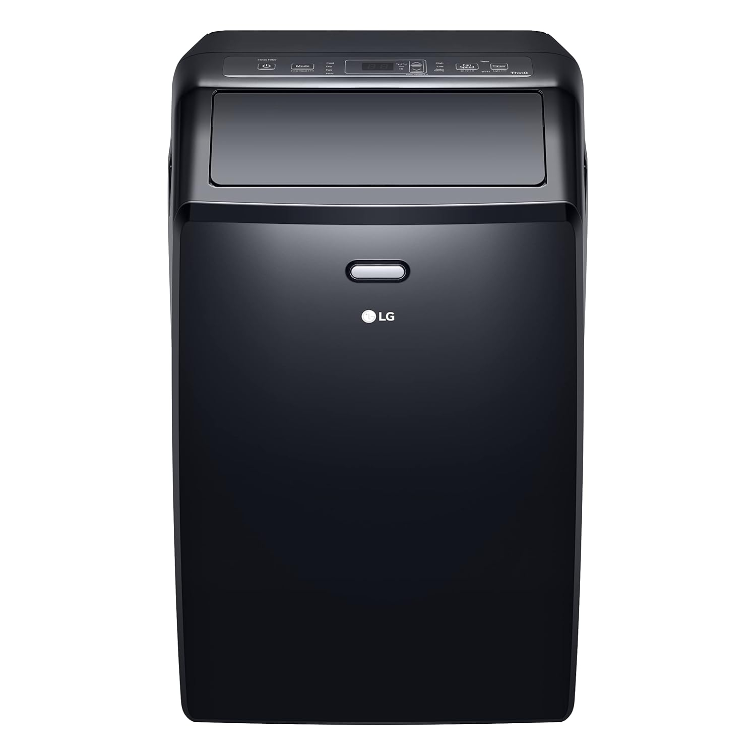 10,000 (DOE) BTU 115-Volt Portable Air Conditioner Cools 450 Sq. Ft. with Dehumidifier and Wi-Fi in Black