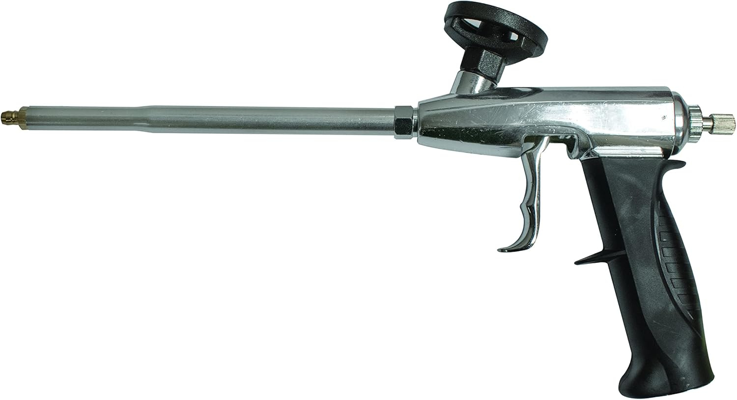 HandiFoam HT550 Gun Foam Applicator, 7 in. (18 cm) Barrel, Adjustable Bead Control, Compatible with Most Gun Foam Cans, Intermediate-Level Professional Polyurethane Spray Foam Gun