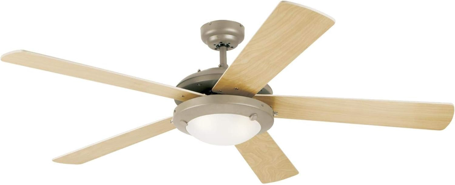 Westinghouse 7233600 Comet 52" 5 Blade Led Indoor Ceiling Fan - Grey