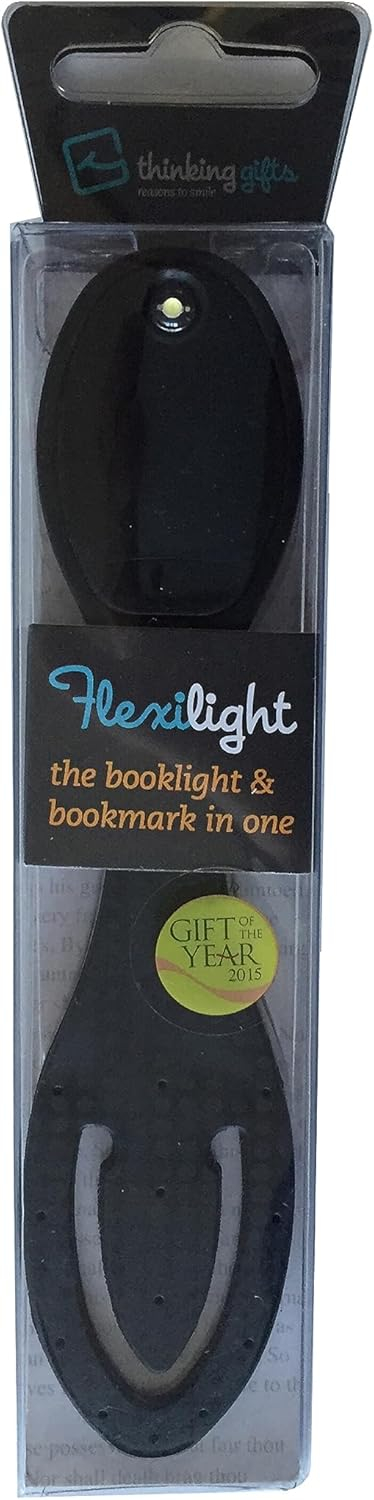 Thinking Gifts Luz de Lectura LED 2 en 1 Marcapáginas con Clip y Luz para Libros para Niños y Adultos