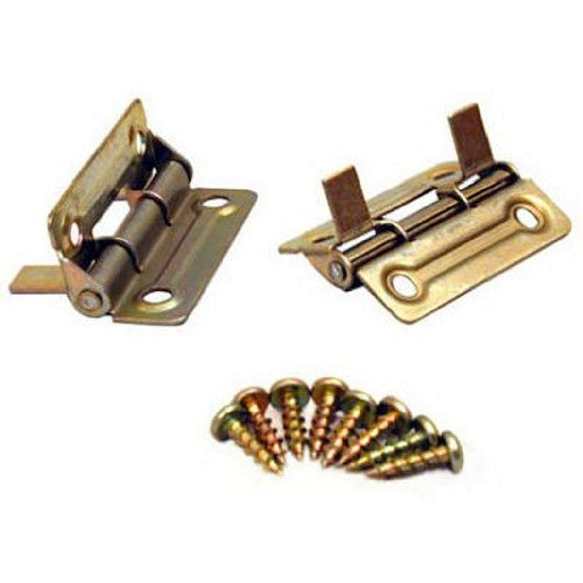 Johnson Hardware Silver/Zinc Hinge (2-Count) 1805PPK2